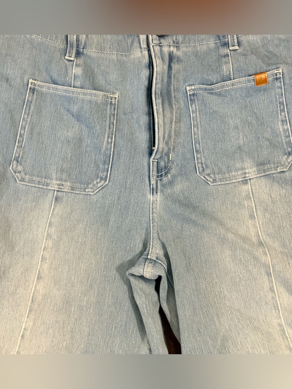 Halara Flare Jeans Sz Medium - Picture 2 of 10